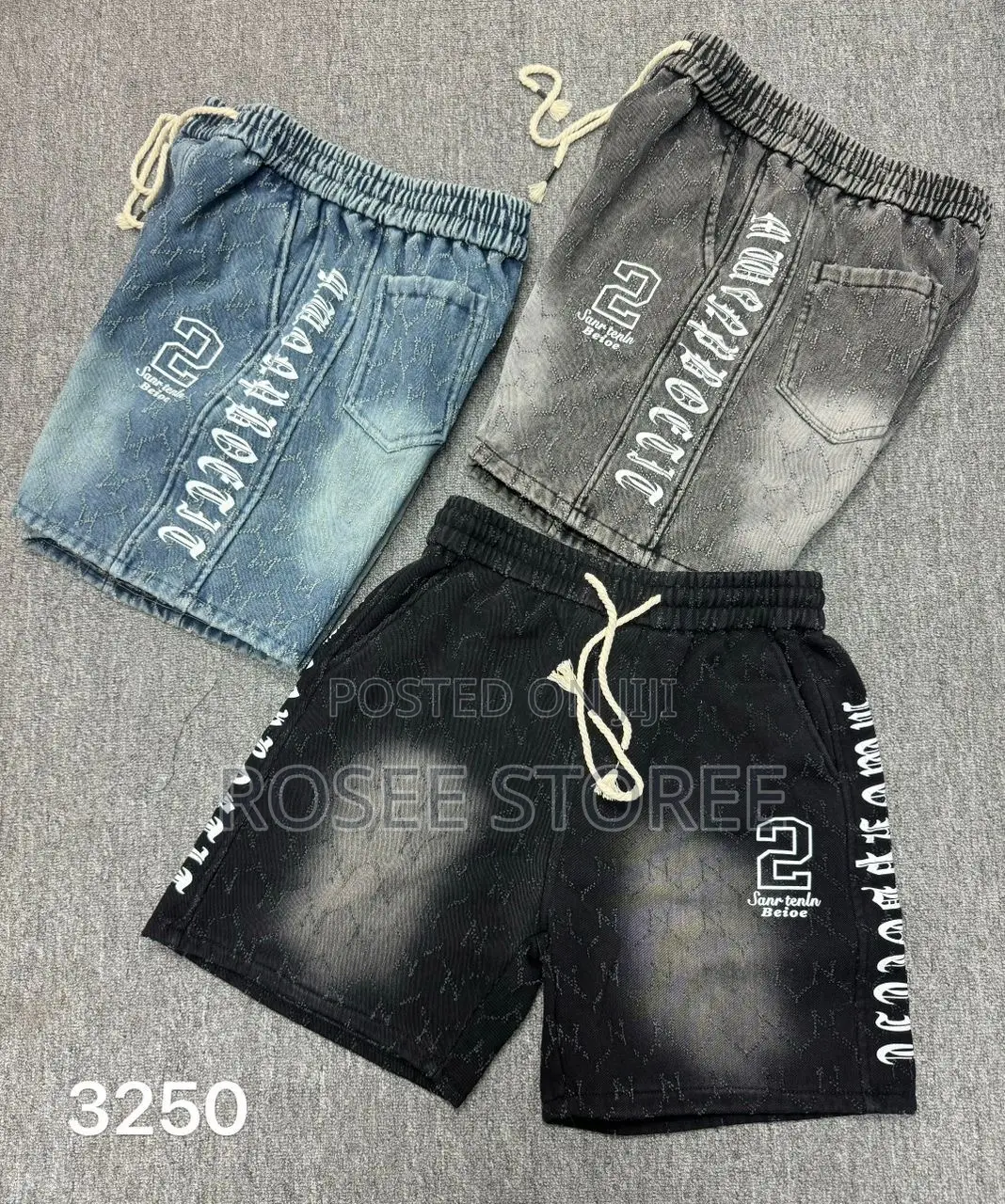 Short Jean Joggers