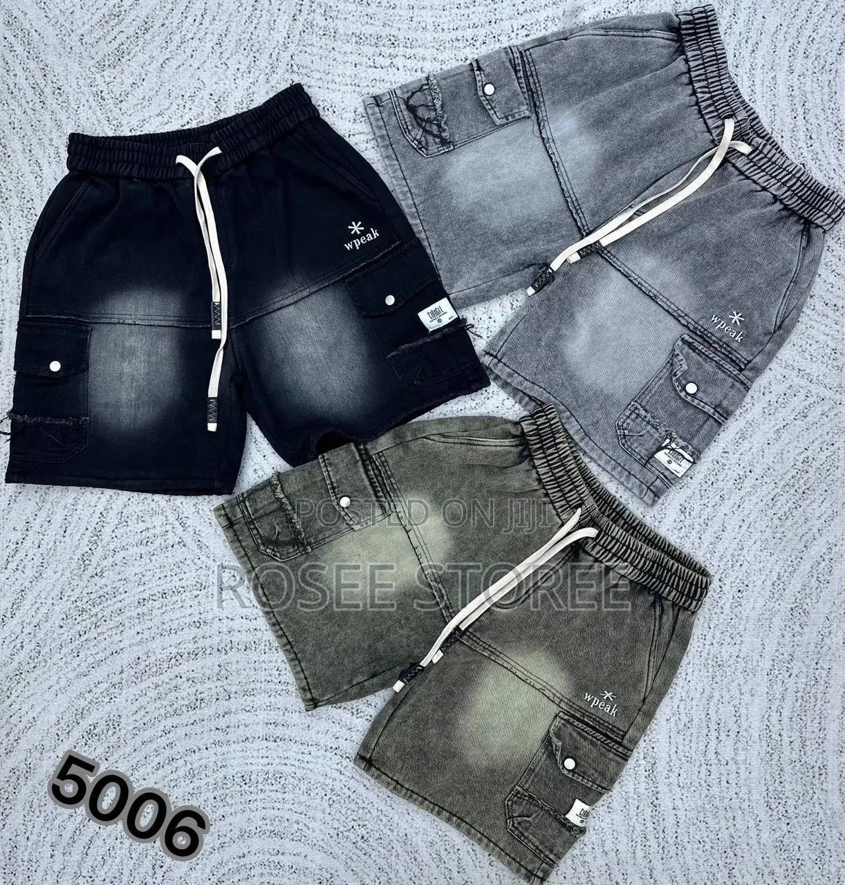 Short Jean Joggers