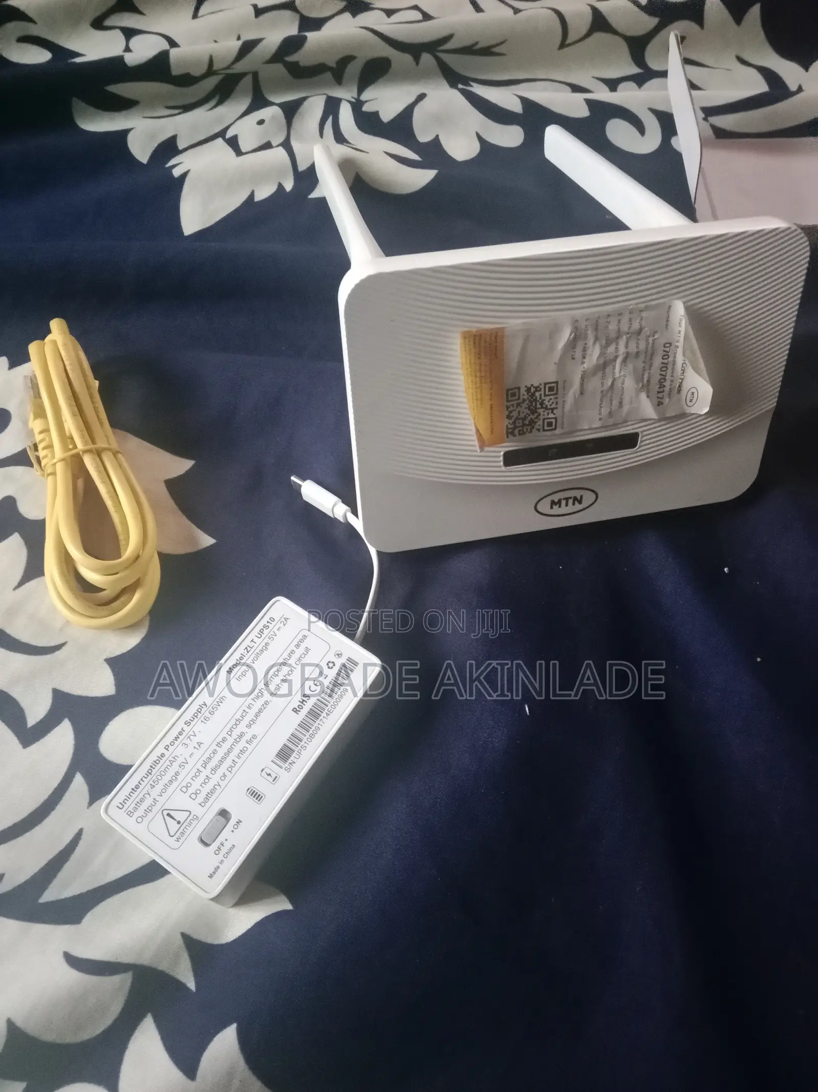 MTN Router With Ups