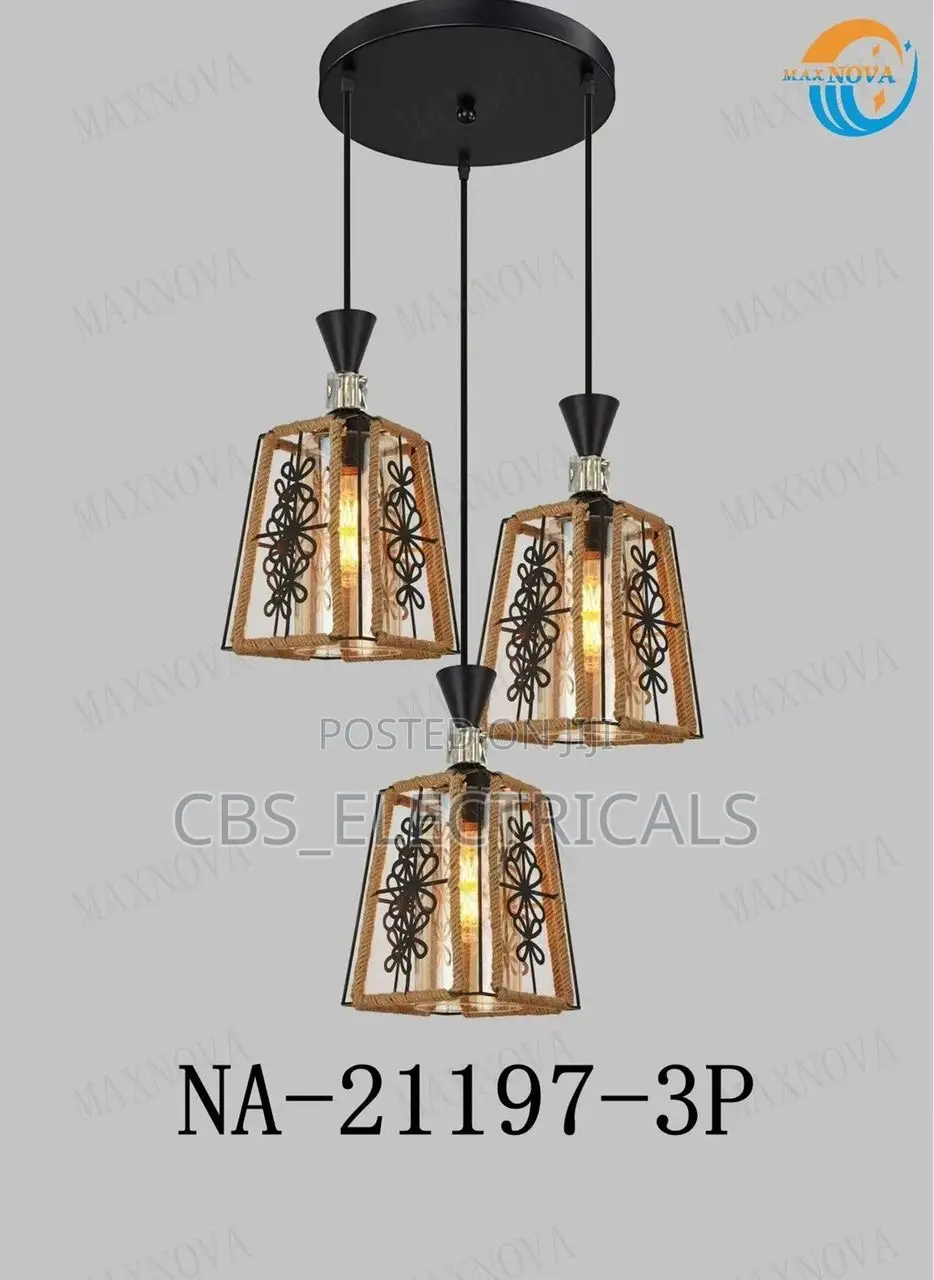 Modern Rope Pendant