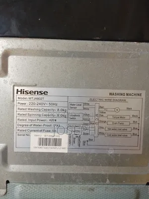 Hisense 8kg Top Load Automatic Washing Machine
