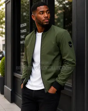 Generation Men's Jacket Spring Light Weight Autumn Solid Color Coat Me