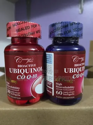 Creation's Flair Ubiquinol 400mg by 60 Softgels