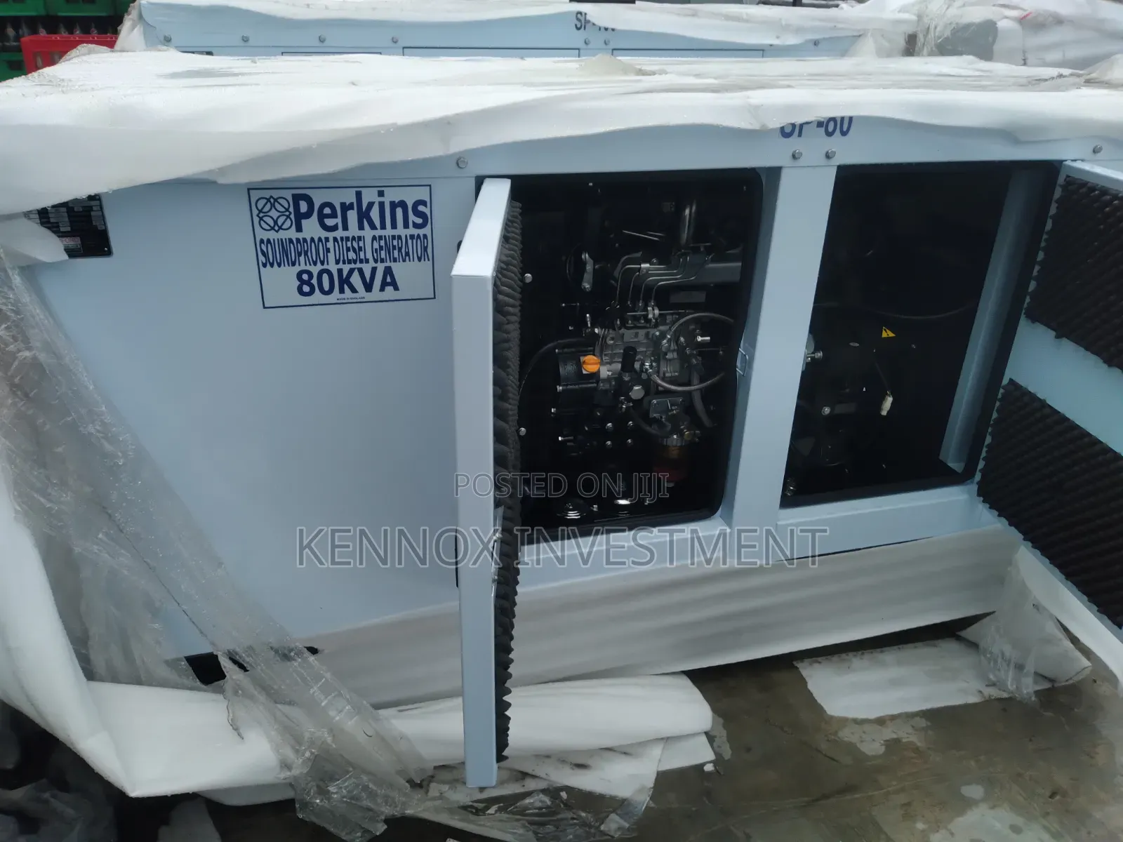 Working Perfectly 80kva Perkins Soundproof Generator