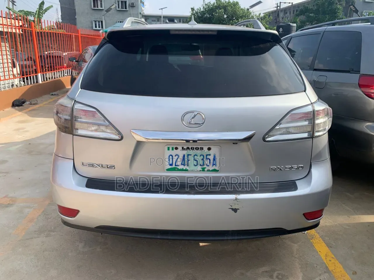 Lexus RX 350 2011 Silver