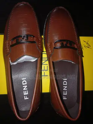 Brown Fendi Formal Shoe