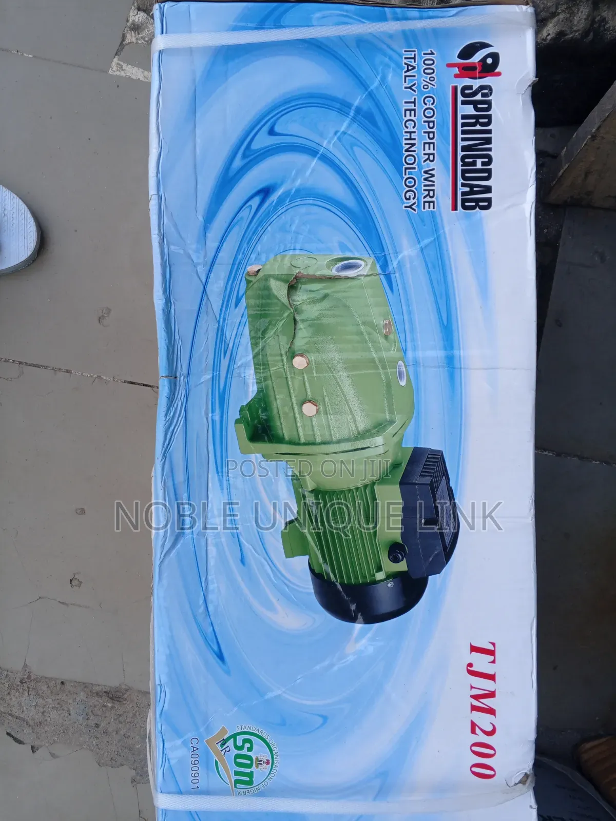 2 Horsepower Spring Dab Surface Water Pumping Machine