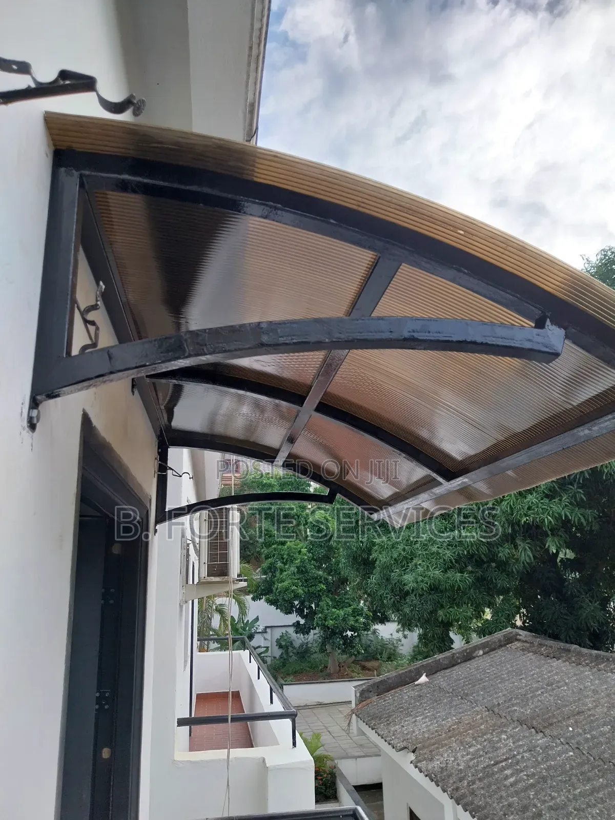 Custom Fabricated Awning