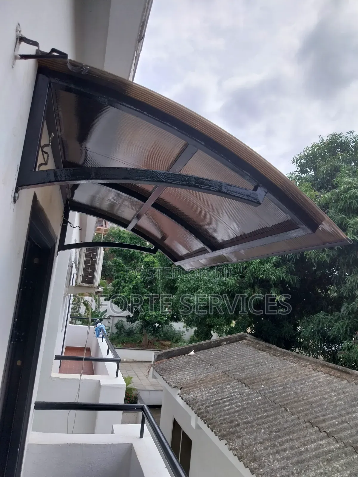 Custom Fabricated Awning