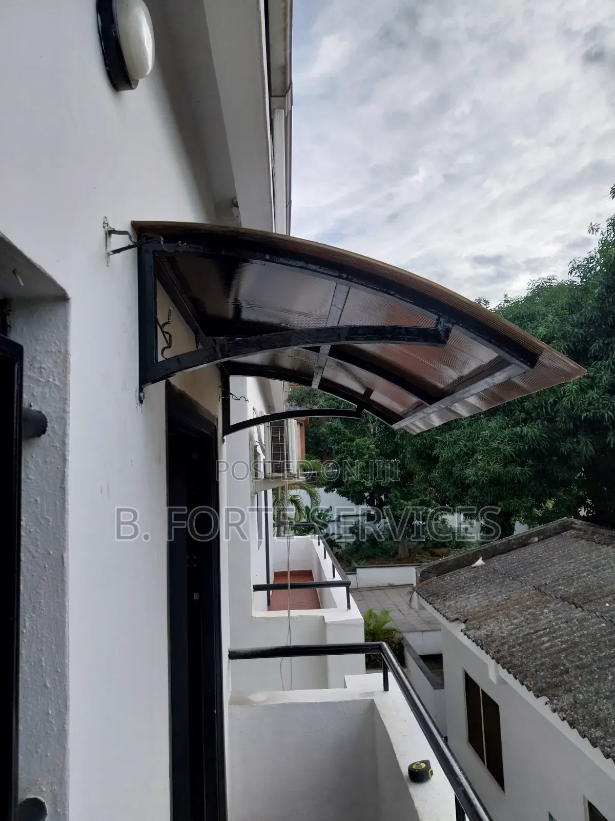 Custom Fabricated Awning