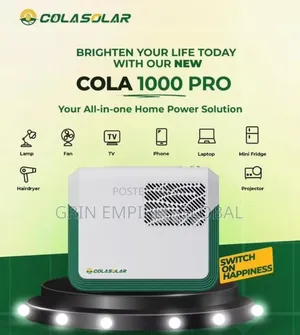 Cola Solar Generator 1000w