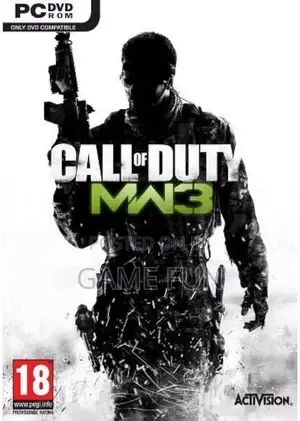 Call of Duty Modern Warfare 3 Pc Games Laptop Computer