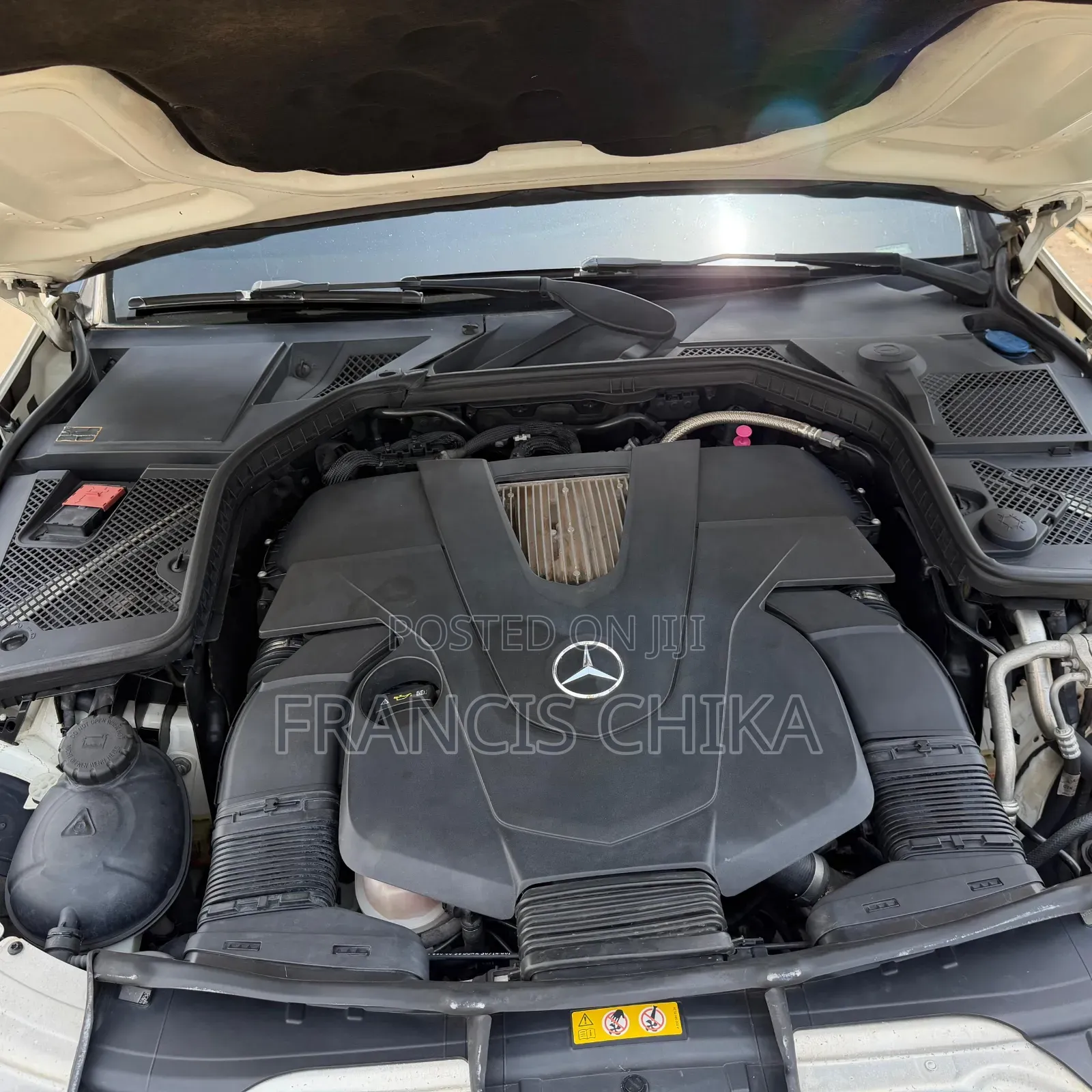 Mercedes-Benz C400 2016 White