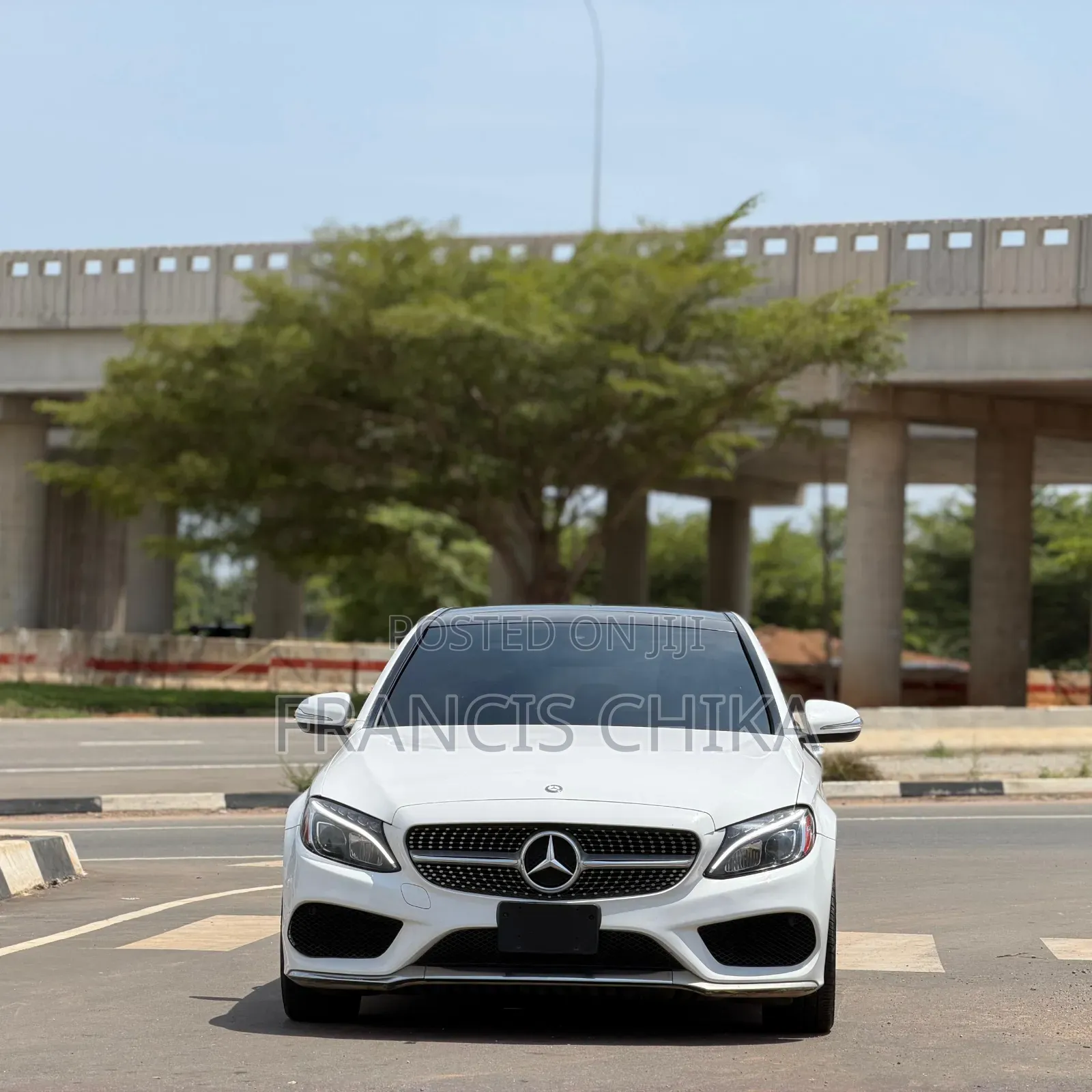 Mercedes-Benz C400 2016 White