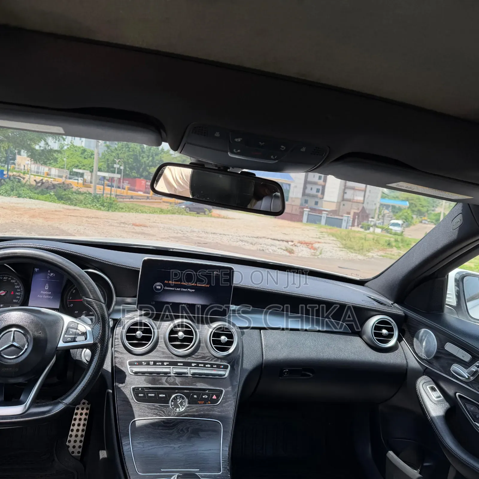 Mercedes-Benz C400 2016 White