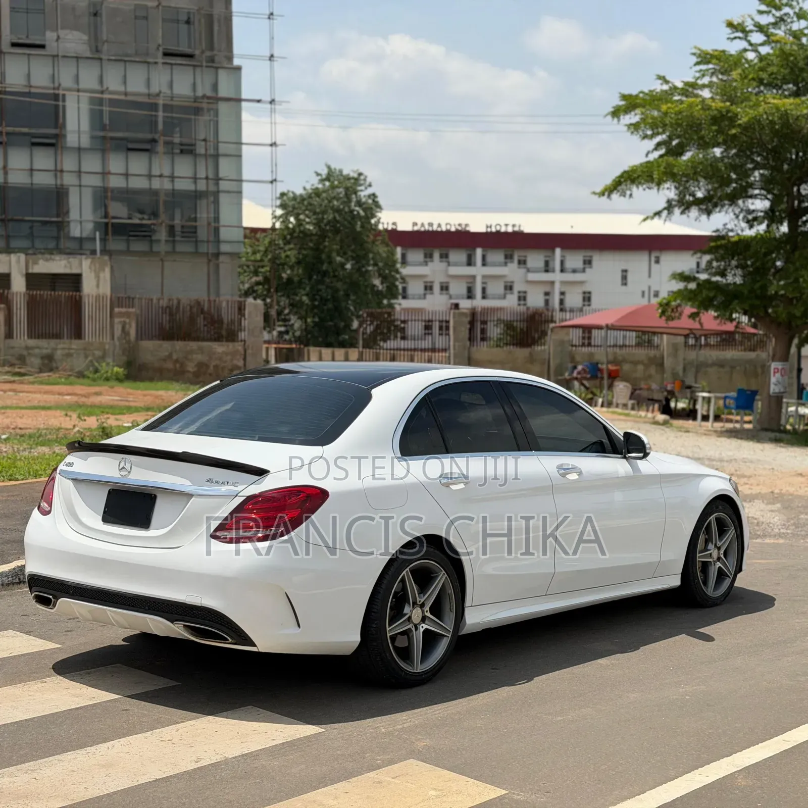 Mercedes-Benz C400 2016 White