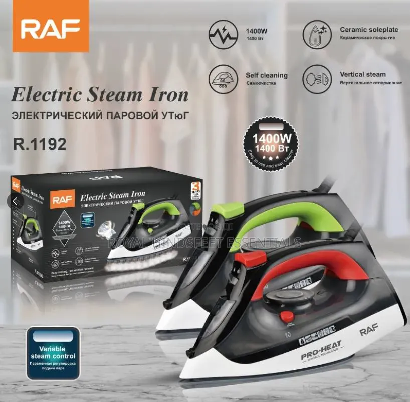 Raf Electric Steam Iron