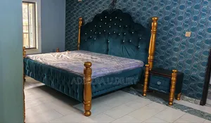 Used 6by7 Royal Bed With Semi Orthopedic Mattress