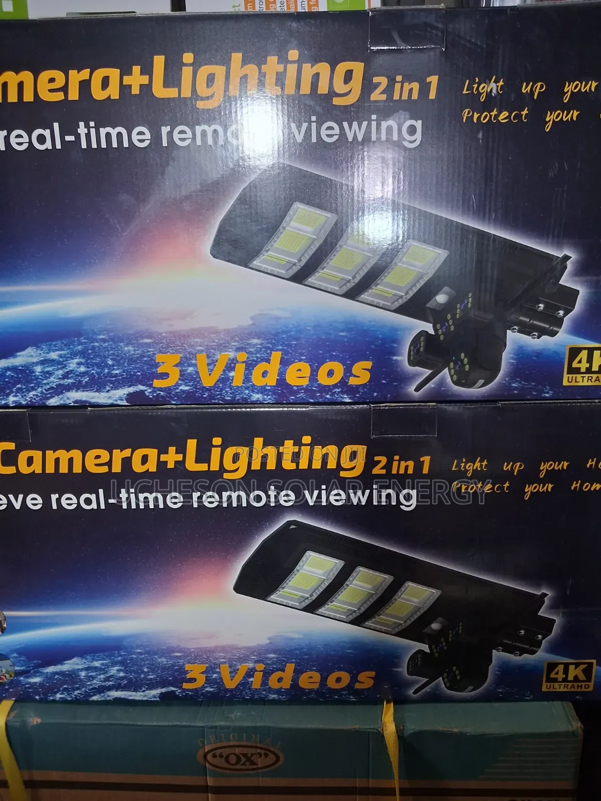 Ai Solar Camera and Lightning
