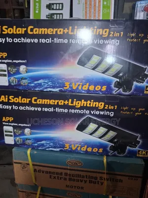 Ai Solar Camera and Lightning
