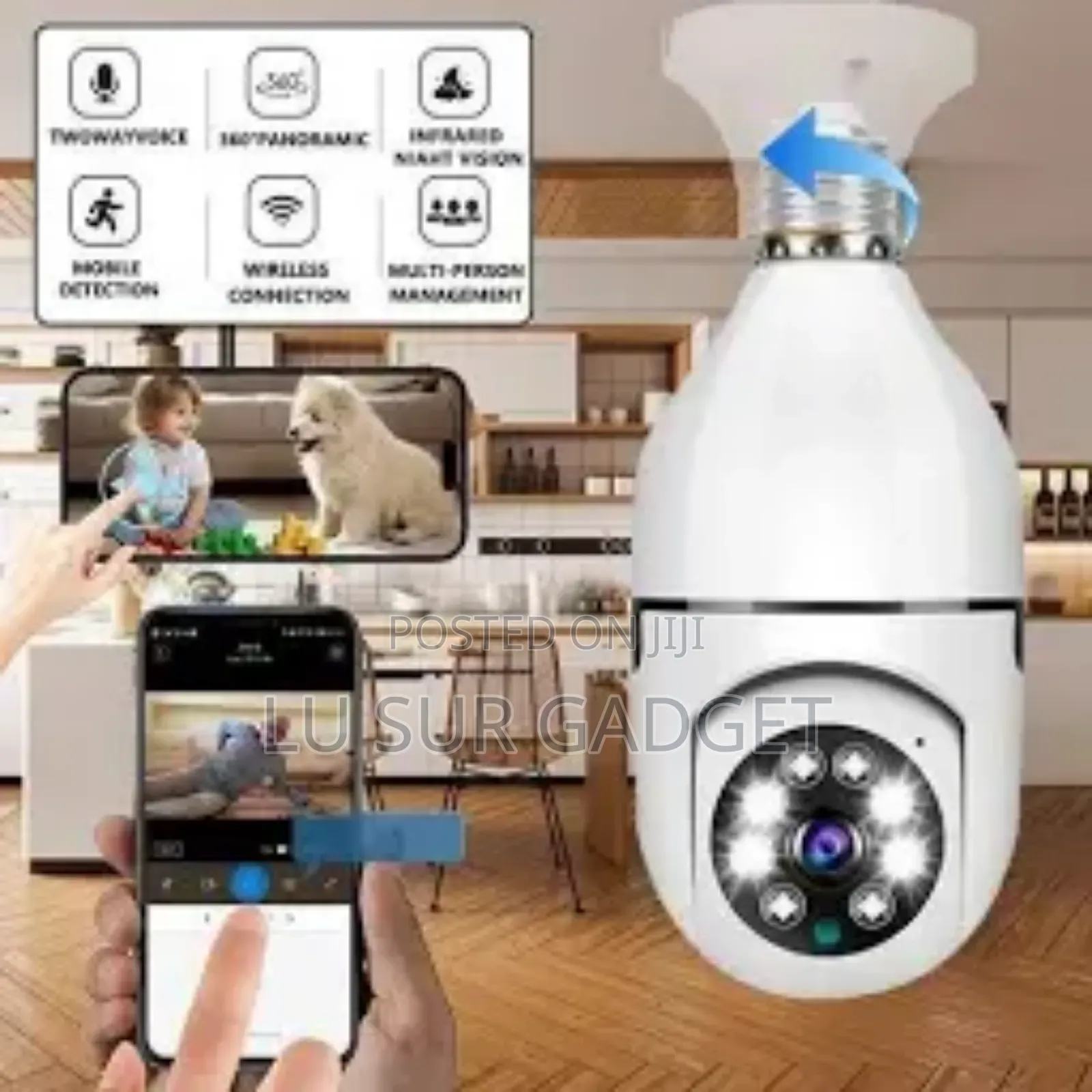 Wifi Bulb Camera