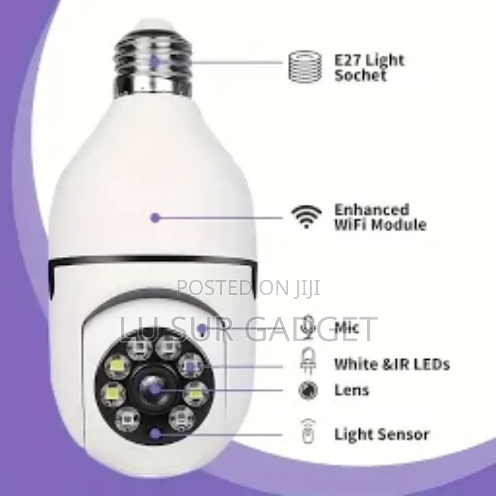Wifi Bulb Camera