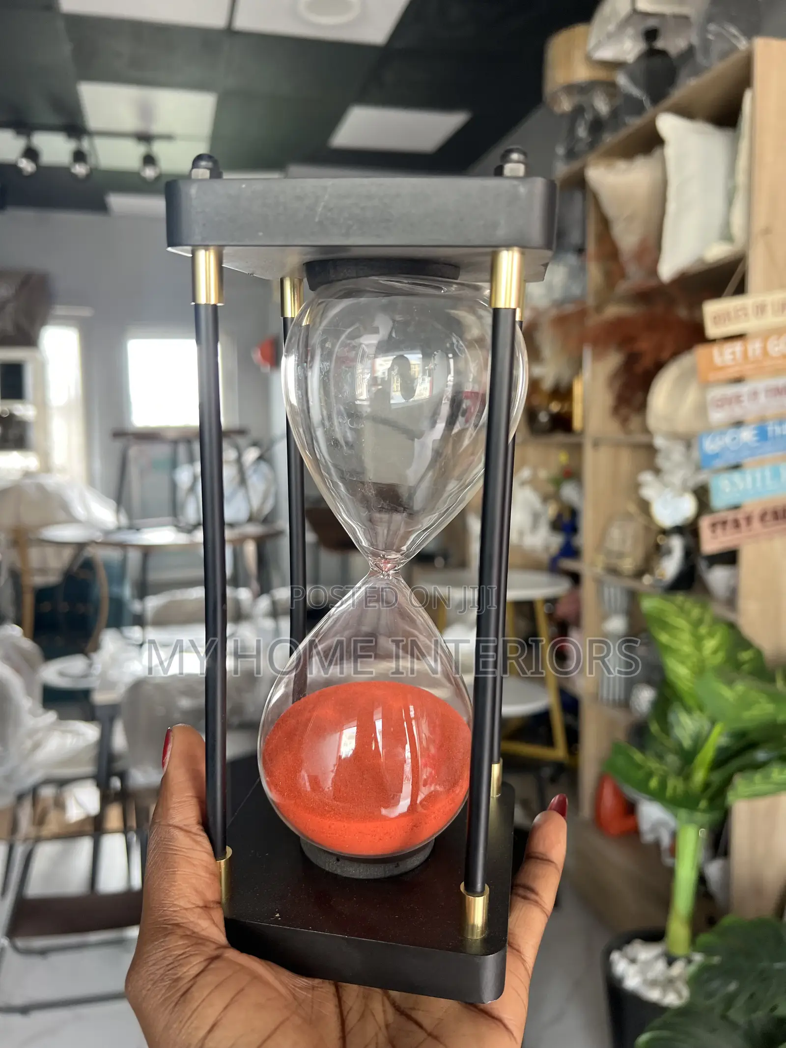 Hourglass Decor