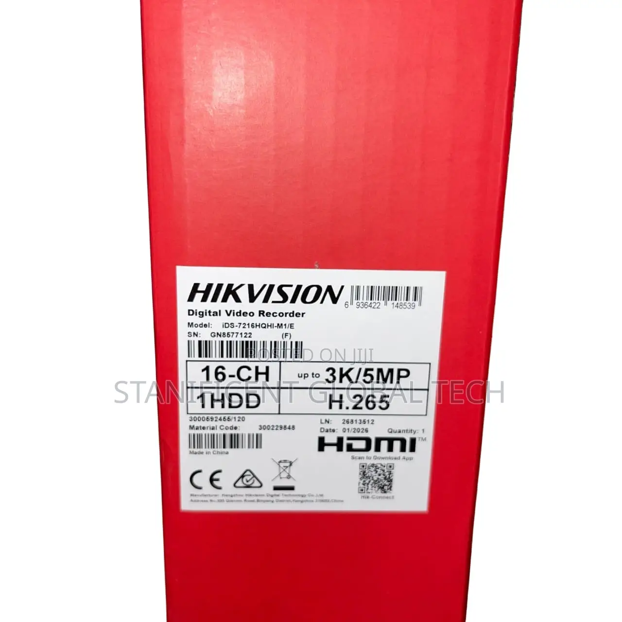 Hikvision 5mp 16ch Audio Dvr