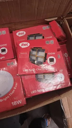 100w Itel Led Solar Charging Light