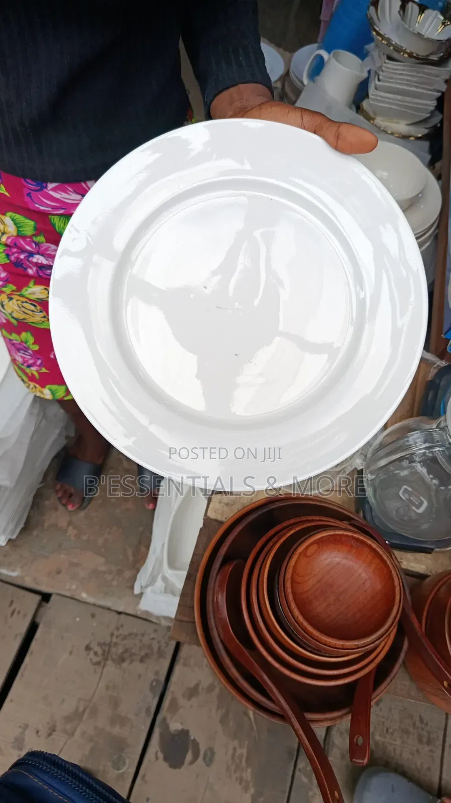 Quality Flat Breakable Plate (12 Pcs)