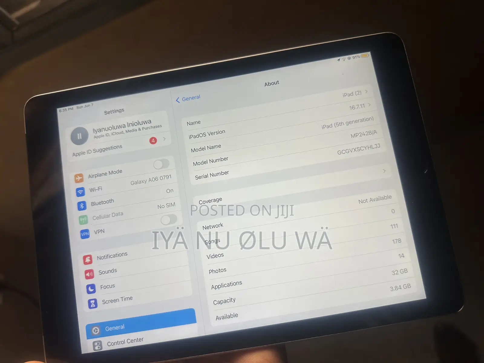 Apple iPad 9.7 32 GB Silver