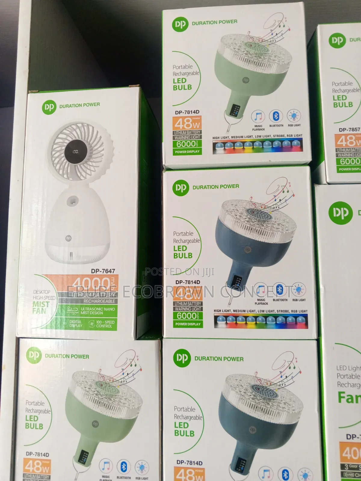 New Design Solar Rechargeable Light With Bluetooth Multicolor Light