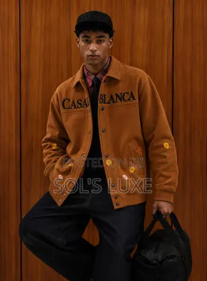 Casablanca Floral Embroidered Jacket