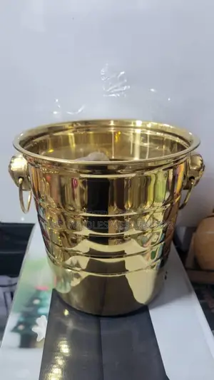 5 Liters Gold Wine/Champagne Bucket