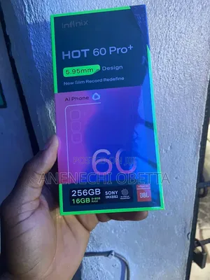 New Infinix Hot 60 Pro+ 256 GB