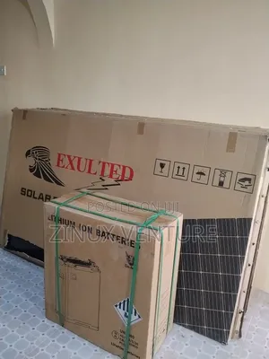Solar Panels, Batteries And Inverters