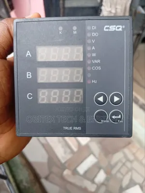 CSQ True RMS Multifunction Power Meter | 3-Phase Digital Energy Monito