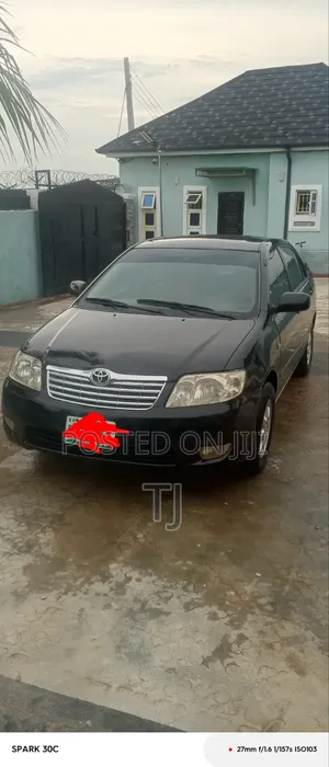 Toyota Corolla 1.4 D 2004 Black