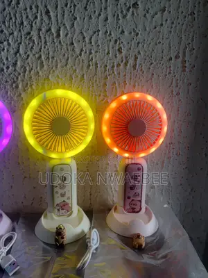 Rechargeable Hand Fan.