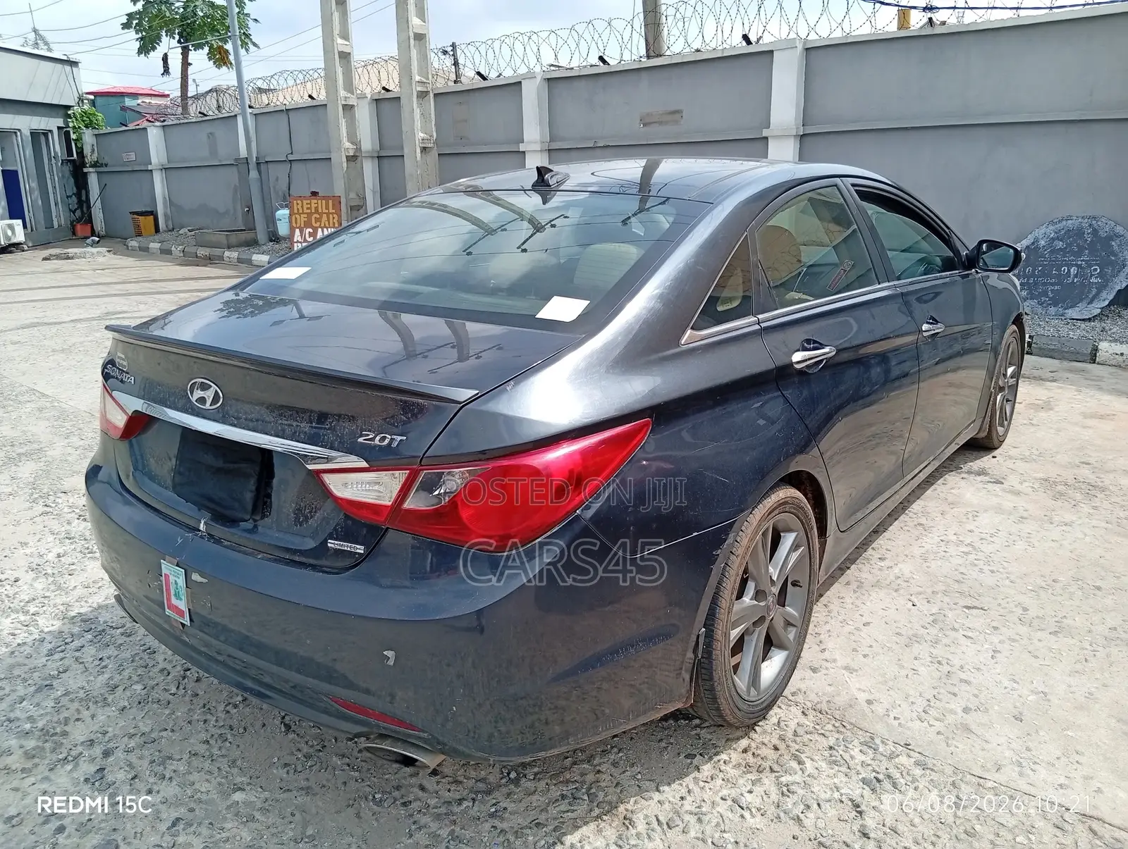 Hyundai Sonata 2012 Blue