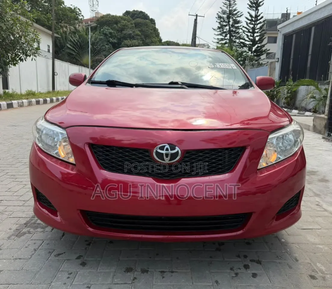Toyota Corolla 2009 Red
