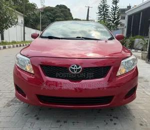 Toyota Corolla 2009 Red