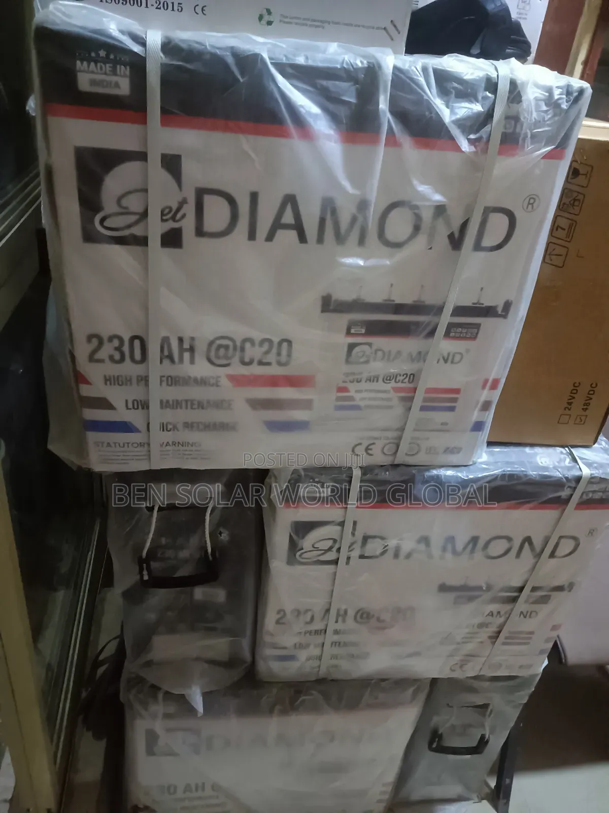 220ah Diamond Solar Tubular Battery 12v