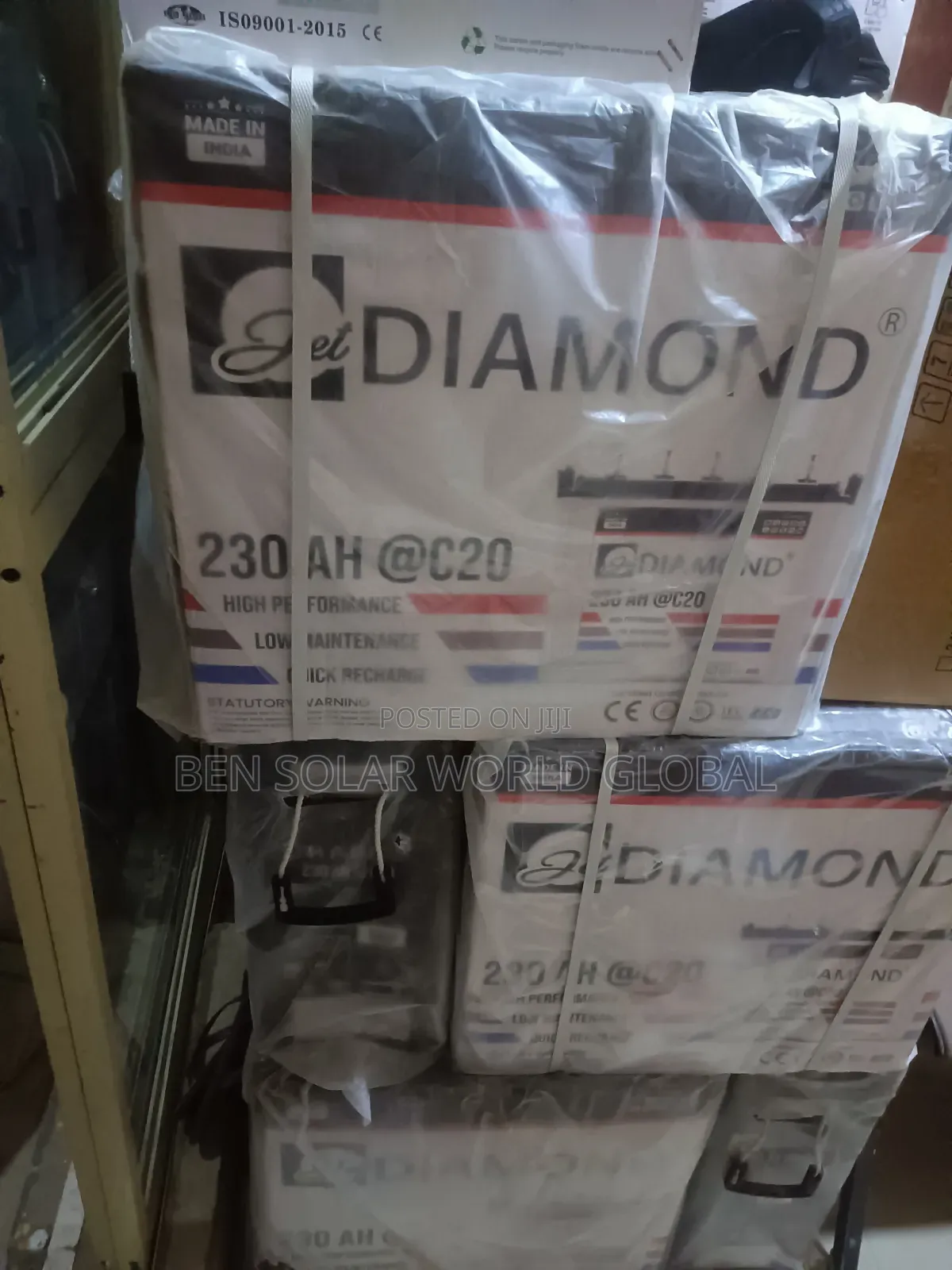 220ah Diamond Solar Tubular Battery 12v