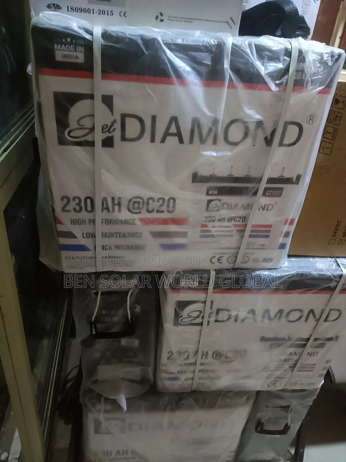 220ah Diamond Solar Tubular Battery 12v