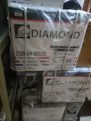 220ah Diamond Solar Tubular Battery 12v