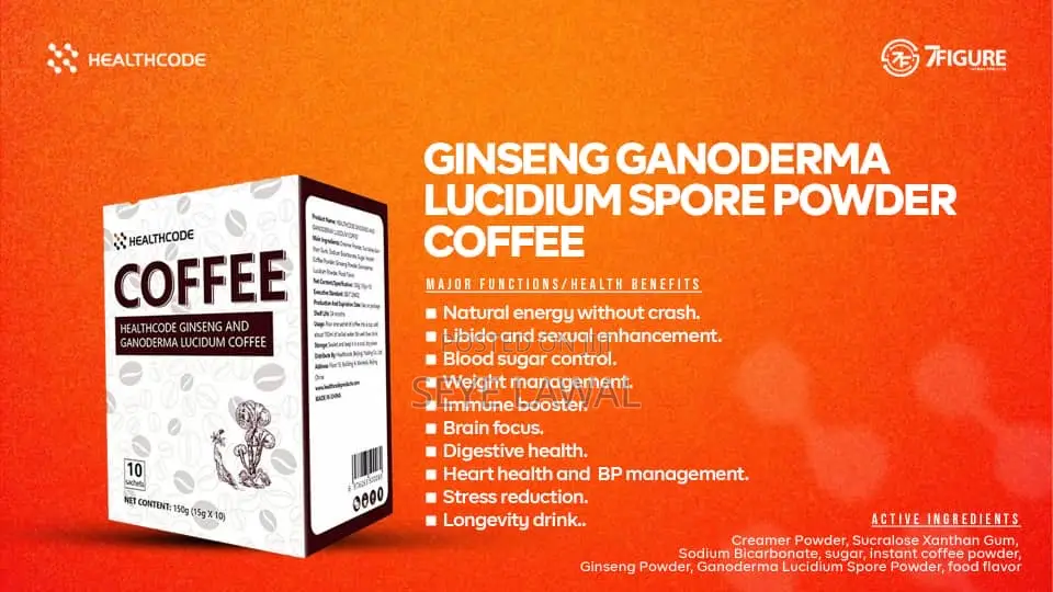 Healthcode Ginseng and Ganoderma Lucidum Coffee