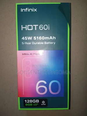 Infinix Hot 60i 128 GB Silver