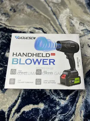 Yuquesen Cordless Handheld Blower 21v Rechargeable Air Duster