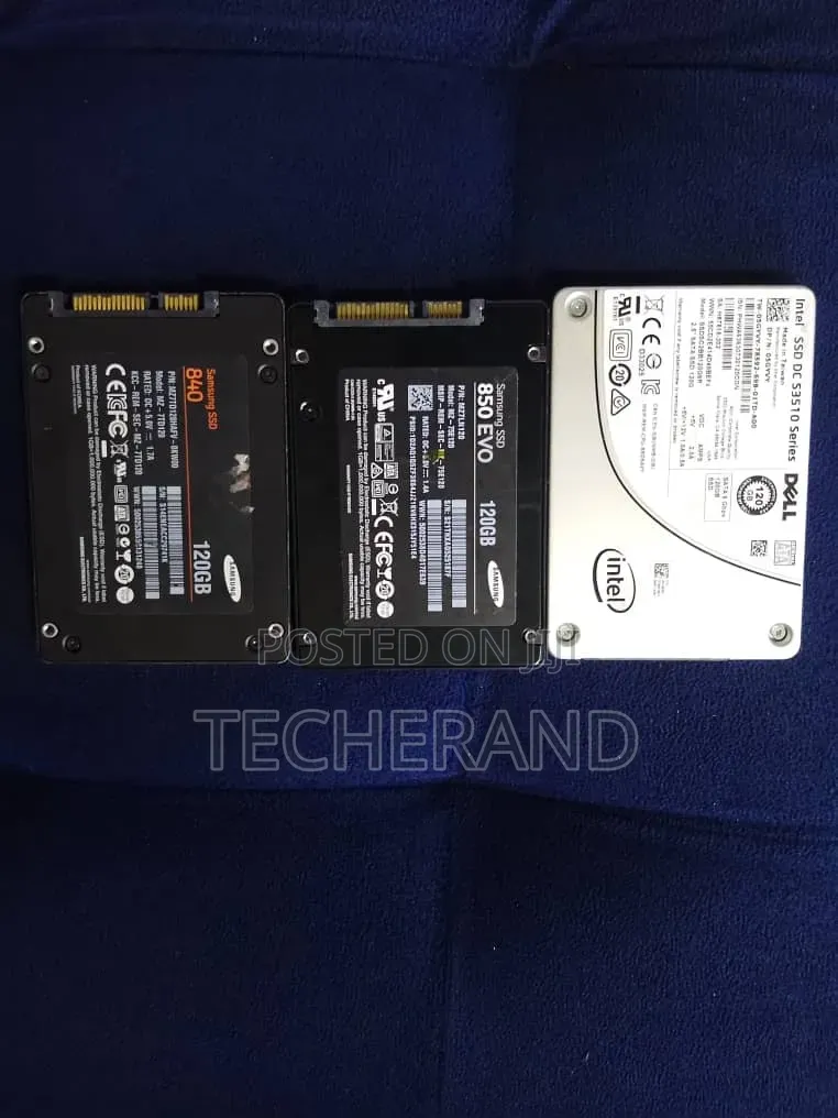 Mixed Brand 120gb Sata SSD Original Pull Out Not New